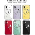 thumbnail image 3 of Compatible with iPhone 11 Case Clear Cute with Astronaut Outer Space Planet Star Creative Pattern,Soft TPU Shockproof, 3 of 4