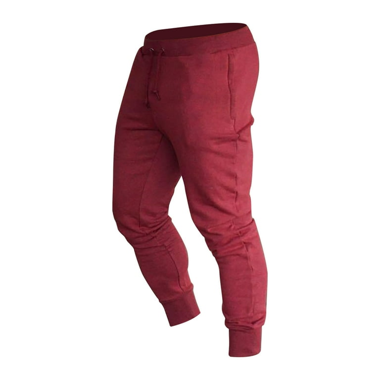 Men's Autumn And Winter High Street Leisure Loose Sports Running Up Pants  Sweater Pants
