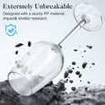 thumbnail image 3 of OHOIOLLA 2Ud Vasos De Vino Flotantes Para Piscina Transparente Material PP Resistente, 3 of 8
