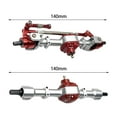 thumbnail image 7 of 1:12 Scale RC Car Front and Rear Axle Set Complete Axle Set Convenient Front Rear Bridge for MN78 D90 D91 99S RC DIY Accessories Model Truck, 7 of 7