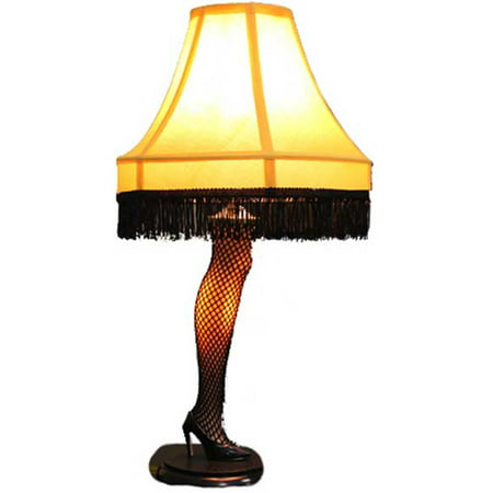 A Christmas Story Leg Lamp 20 Inch Real Working Light Shade Xmas Movie (Best Light For Working On Cars)