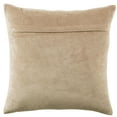 thumbnail image 3 of HIDES Metallic Fin Cowhide Pillow, Beige/Gold, PLS221A-1818, 3 of 4
