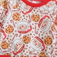 thumbnail image 4 of Utlike Toddler Boys Clothing Sets Christma Swinter Long Sleeve Santa Cookie Prints Tops Pants 2 Pcs Outfits Set Boys Matching Sets Size 2 Years-3 Years, 4 of 4