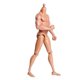 thumbnail image 5 of sweethay Modelo masculino a escala 1:6, juguetes coleccionables realistas flexibles, accesorios de regalos para niños, muñeco esculpido ligero Kits de construcción modelo, 5 of 6