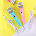thumbnail image 2 of SASABAXI 5Set Children Karaoke Machine Pink Microphone for Kids Musical Instruments, 2 of 8