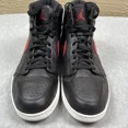 thumbnail image 2 of A i r-Jor-dan 1 Retro Rare Bred Shoes Mens 15 Black Red 332550-012 N I-K-E Basketball, 2 of 6