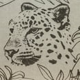 thumbnail image 5 of Parkland Collection Ursula 12x20" Jaguar Cotton Fabric Throw Pillow in Beige, 5 of 9