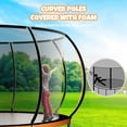 thumbnail image 5 of LIZEVINC 14FT Trampoline Outdoor for Kids Adult, with Basketball Hoop,Orange, 5 of 7