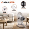 thumbnail image 2 of Ventilador 3 en 1 Multiposición, Ventilador 18 Pulgadas Multifuncional, Abanico Oscilante de Pie Pedestal Potente, Circular de Aire 3 Velocidades (Plata 2 Piezas), 2 of 7