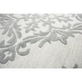 thumbnail image 5 of Rizzy Home  Grey/Beige Wool Hand-tufted Medallion Area Rug (8' x 10') - 8' x10', 5 of 5