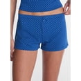 thumbnail image 4 of No Boundaries Cloud Core Low Rise Sleep Shorts, Women's XXS-3X, 4 of 5