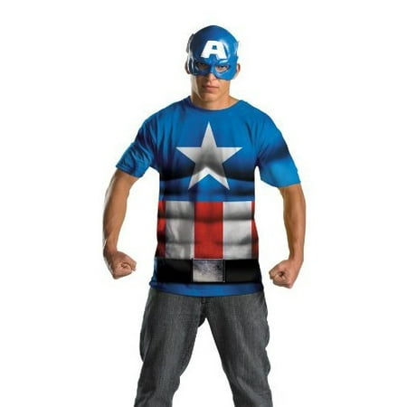 Captain America No Scar Alternative Adult Halloween Costume