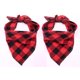 thumbnail image 1 of Pack Dog Bandana Christmas Classic Plaid Pet Bandana Bufanda Triangle Bib Bandana Ropa para mascotas Accesorios para perros pequeños Adepaton Ropa para Perro, 1 of 5