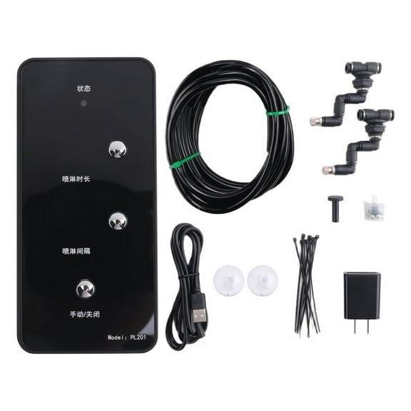 Reptile Humidifier, Misting System for Reptile Terrariums, Automatic Misting System with Adjustable Nozzles