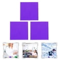 thumbnail image 3 of MasteelfCA 3pcs Cobalt Glass Flame Color Reaction Accessory Chemistry Glass Plate, 3 of 8