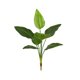 thumbnail image 2 of Decoración artificial de hoja de plátano, monstera y planta de filodendro para patio interior, salón y tapices de pared, adorno de plástico plástico verde de 31 pulgadas con hoja falsa, 2 of 6