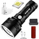 thumbnail image 1 of Antorcha P70, linterna impermeable ultrabrillante LED de alta potencia de 30000-100000 lúmenes, la linterna más potente Xlm-p70 de 50w con 3 modos (batería única, 50w-p70, 1 of 5