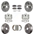thumbnail image 1 of Transit Auto Kit d'Étriers de Frein à Disque avant Arrière (8 Pcs) pour Toyota Yaris KC8-101320T, 1 of 11