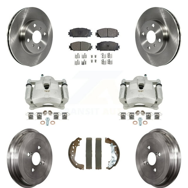 Transit Auto Kit d'Étriers de Frein à Disque avant Arrière (8 Pcs) pour Toyota Yaris KC8-101320T