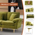 thumbnail image 5 of Rophefx 114.17" U-Shaped Sectional Sofa Couch, 4 Seat Sofa Set for Living Room, 5 of 6