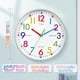 thumbnail image 2 of Reloj de Pared Digital de 12 Pulgadas con Diseño de para Niños, Reloj de Cuarzo con Gestión del Tiempo, Reloj Silencioso para Colgar en la Pared del Hogar, 30 cm, 2 of 5