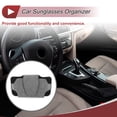 thumbnail image 3 of Unique Bargains Car Sunglasses Case Magnetic Universal Car Visor Eyeglasses Holder Storage Box Suede Gray 17.5x10cm 1 Pcs, 3 of 7