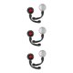 thumbnail image 5 of Greeniant Road Electric Bicycles Handlebar Mount Rearview 360°Adjustable View Part Reflector Rear Replacing Outdoor Mirrors Cycling Type1 NO1, 5 of 6