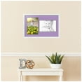 thumbnail image 2 of ArtToFrames Collage Photo Picture Frame with 2 - 8x12 Openings, Framed in White with Lavender Mist and Black Mats (CDM-3966-42), 2 of 8