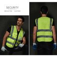 thumbnail image 3 of EASTIN Safety Vest High Brightness Reflection Chalecos Reflectantes De Seguridad Breathable And Wear-Resistant Reflective Vest green, 3 of 11
