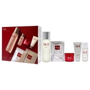 SK-II Pitera Bestsellers Set , 6 Pc 7.7oz Facial Treatment Essence, 1oz Facial Treatment Clear Lotion, 0.49oz Skinpower Cream, 2 Facial Treatment Mask, 0.57oz Facial Treatment Cleanser