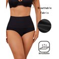 thumbnail image 4 of Finetoo 5 Pack Tummy Control Shapewear Underwear for Women High Waisteded Body Shaper Panties Butt Lifter Slimming Briefs Sport Breathable Panty for Ladies S-XXL, 4 of 6