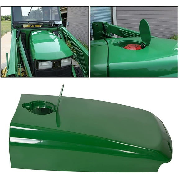Kojem Tractor Upper Hood with Fuel Door for John Deere Mower 4200 4210 4300 4310 4400 4410 LVU12062