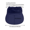 thumbnail image 3 of Summer Beach Hats VLOOCKLW Wide Brim Summer Sun Hats UPF 50+ UV Protection Beach Hats Foldable Golf Visor for Women Navy, 3 of 7