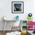 thumbnail image 3 of Stupell Industries Eclectic Colossal Brontosaurus in Meadow Black Framed Print Under Glass, 16 x 16, by Wumples, 3 of 8