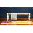 thumbnail image 3 of Unique Loom Estrella Collection Area Rug - Catalan (2' 7" x 10' Runner Beige/Cream), 3 of 8