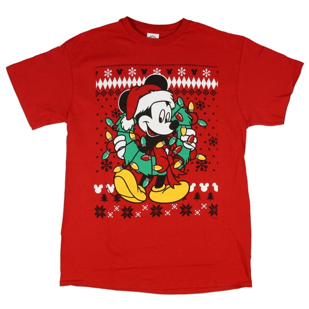 Walmart mickey mouse christmas hotsell sweater