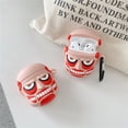thumbnail image 2 of (titanio colosal) Estuche para auriculares LucaSng para AirPods 2 y 1, estuche protector de dibujos animados japoneses 3D para AirPods, 2 of 5