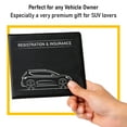 thumbnail image 5 of CANOPUS Car Registration and Insurance Holder, Car Document Holder, Vehicle Registration and Insurance Card Holder, Wallet for Vehicle Paperwork Organizer (2 Pack), SUV, 5 of 7