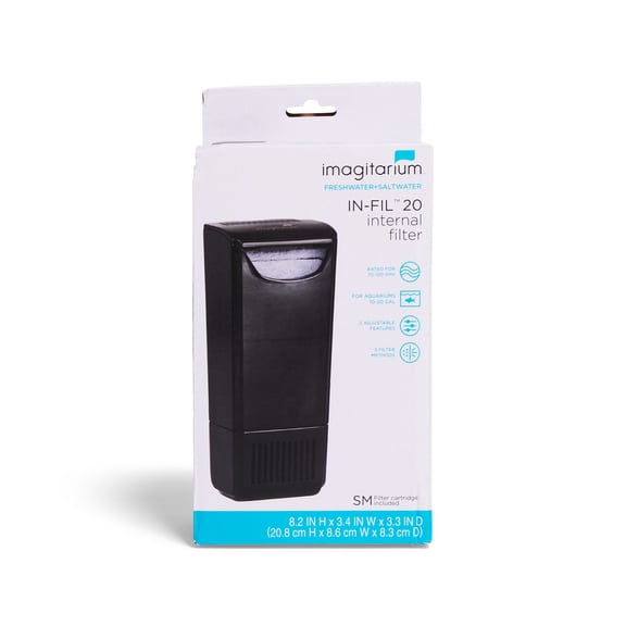 Imagitarium IN-FIL 20 Internal Filter 10-20 Gallons