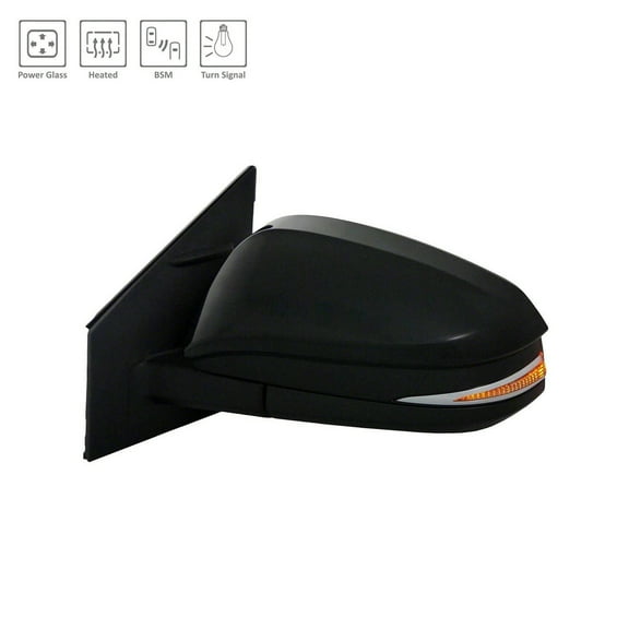 New Aftermarket Side Mirrors Left Heated Power w/Blind Spot w/Signal from 11/14/15 879400R190C0 fits 2015-2018 Toyota Rav4