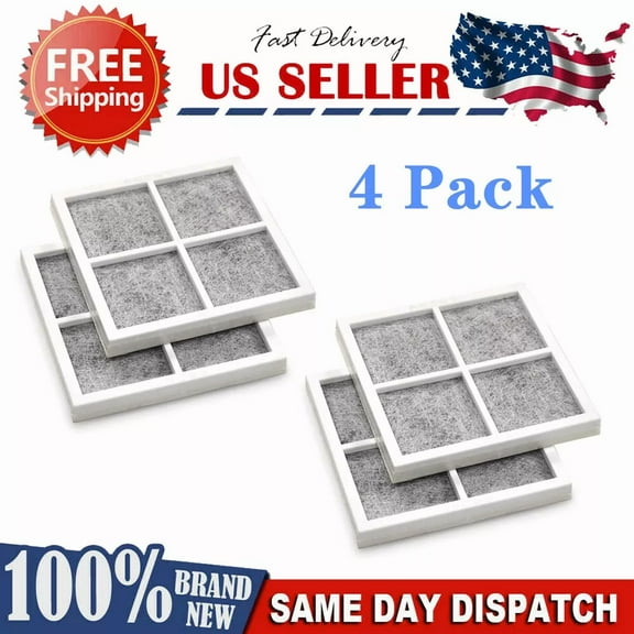 4 Pack For Lg Lt120F Adq73214404 Fresh Air Replacement Refrigerator Air Filter