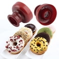 thumbnail image 5 of Molde para rosquillas, molde para prensar rosquillas, plantilla de plástico para pan de pastel hueco, impresión de galletas, 5 of 5