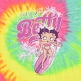 thumbnail image 4 of Wild Bobby Shore Surfer Betty Boop Betty Boop Tie-Dye T-Shirt, Minty Rainbow, Small, 4 of 4