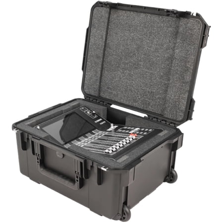 SKB Yamaha DM3/DM3-D iSeries Waterproof Case Durable Custom Foam Interior, Black