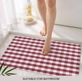 thumbnail image 3 of Red Checkered Door Mat&nbsp;Indoor Outdoor Entrance, Non Slip Rug for Kitchen Bathroom Entryway Rug, Farmhouse Red and White Buffalo Plaid Washable Doormat Floor Mat for Office Home Decor 24x36 Inch, 3 of 8