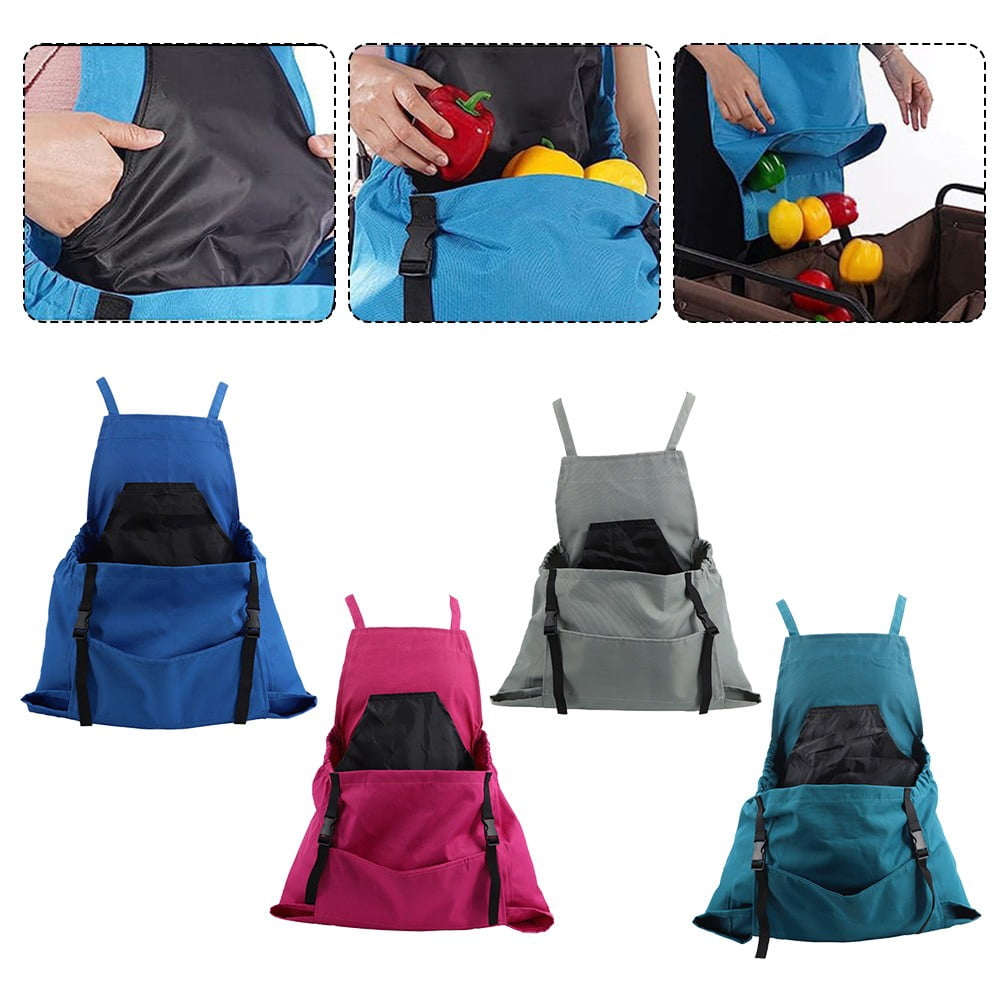 Waterproof gardening apron for easy harvesting of weeds and fruits (4 colors) Green Smile Home