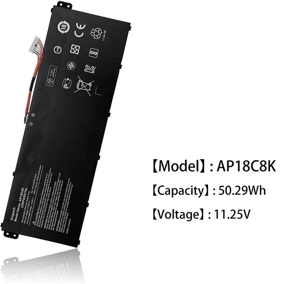AP18C8K Battery for Acer Aspire 5 A515-43-R057 R4MG R6F6 A515-44-R7NU AP18C8K US