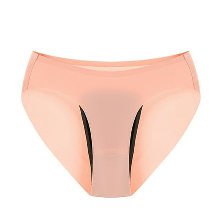 Bigersell Womens Panties Seamless Clearance Silk Panties Women Boyshort Thongs Panty Style P-64 Cotton Boyshort Panties Thong Bikini Briefs Mid Waist Women Cheeky Panties Pink L