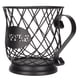 thumbnail image 3 of Organizador de soporte para cápsulas de café de hierro, cesta de almacenamiento de cápsulas de café de gran capacidad para cafeterías de oficina en casa, color negro, 3 of 5