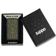 thumbnail image 6 of Zippo Skull Filigree Design Slim Black Matte Pocket Lighter, 6 of 6